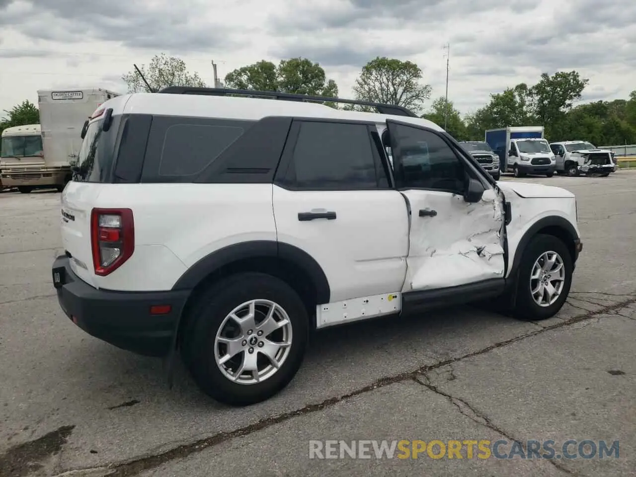 3 Photograph of a damaged car 3FMCR9A66NRD98893 FORD BRONCO 2022