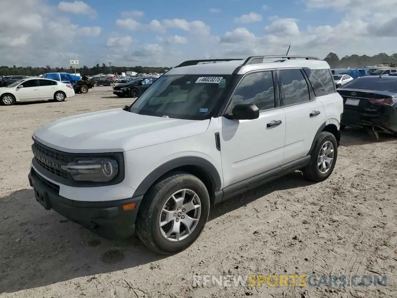1 Photograph of a damaged car 3FMCR9A67NRD12913 FORD BRONCO 2022