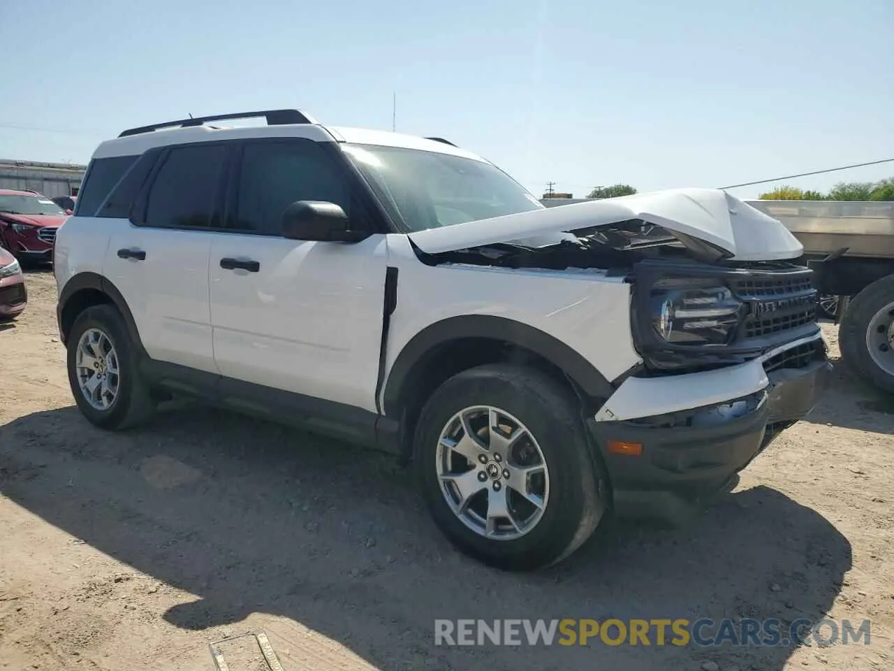 4 Photograph of a damaged car 3FMCR9A68NRD10958 FORD BRONCO 2022
