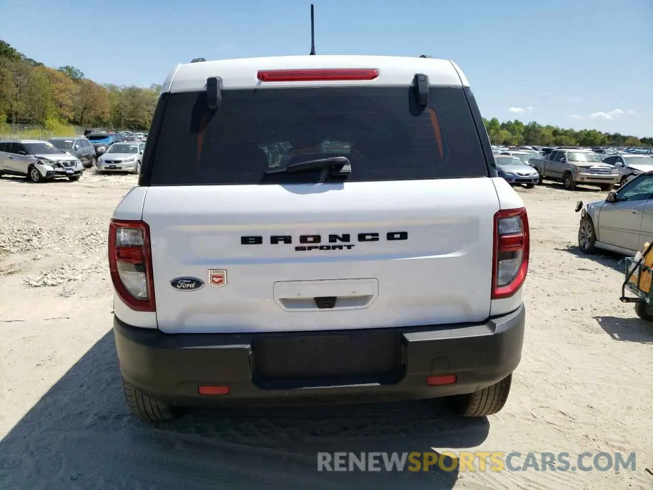 6 Photograph of a damaged car 3FMCR9A68NRD65751 FORD BRONCO 2022