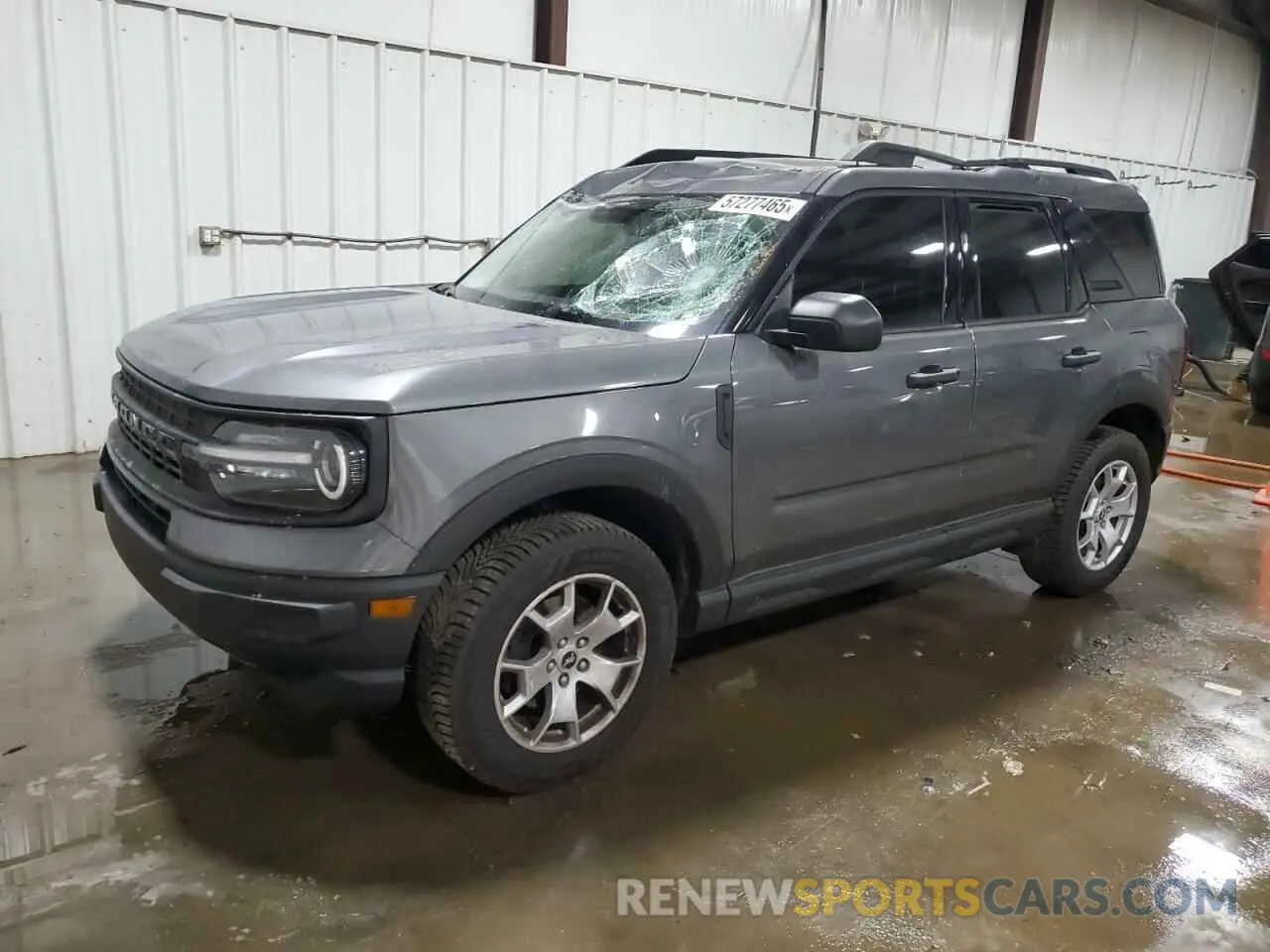 1 Photograph of a damaged car 3FMCR9A68NRD85837 FORD BRONCO 2022