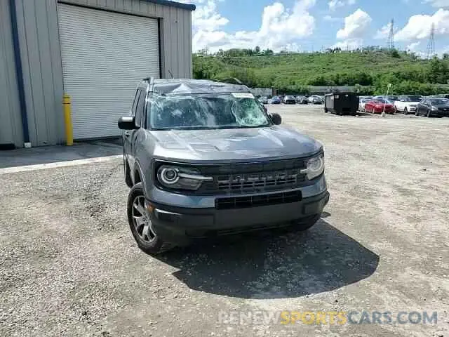 13 Photograph of a damaged car 3FMCR9A68NRD85837 FORD BRONCO 2022