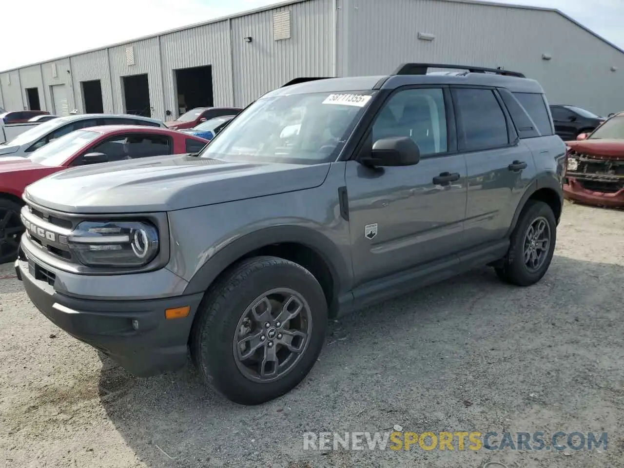 1 Photograph of a damaged car 3FMCR9B60NRD09530 FORD BRONCO 2022