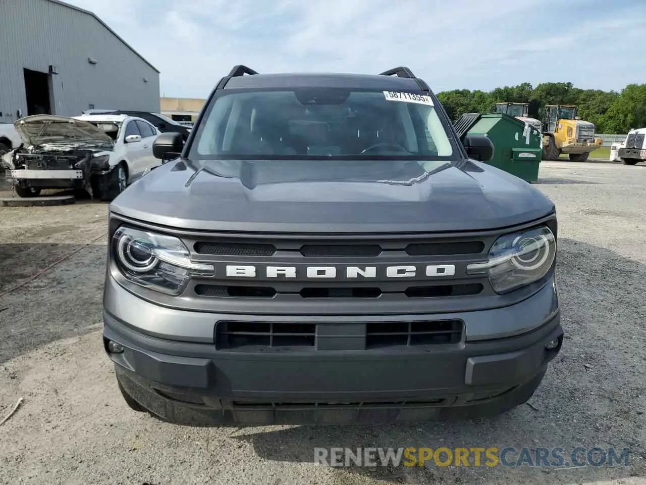 5 Photograph of a damaged car 3FMCR9B60NRD09530 FORD BRONCO 2022