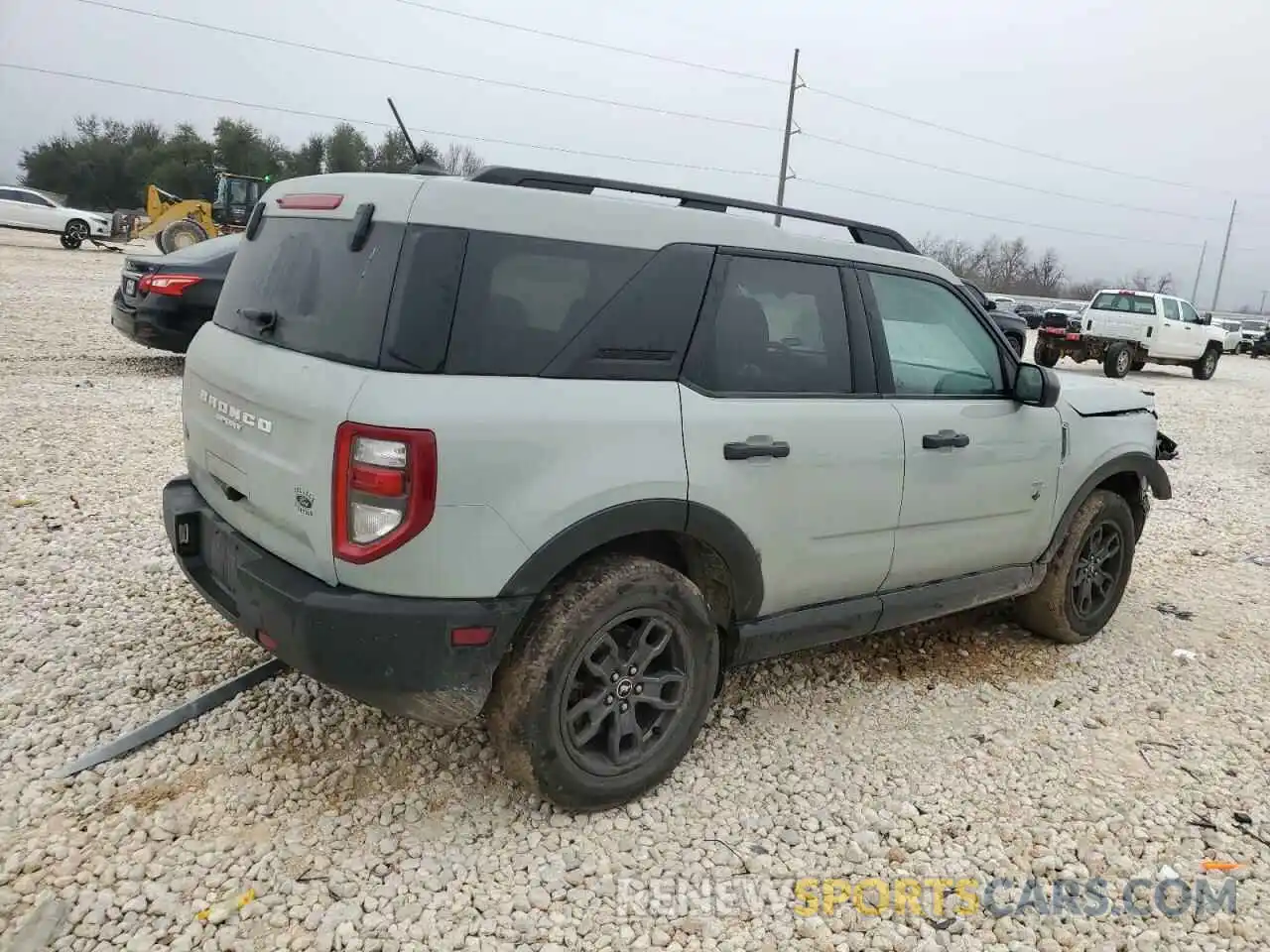 3 Photograph of a damaged car 3FMCR9B60NRD76824 FORD BRONCO 2022