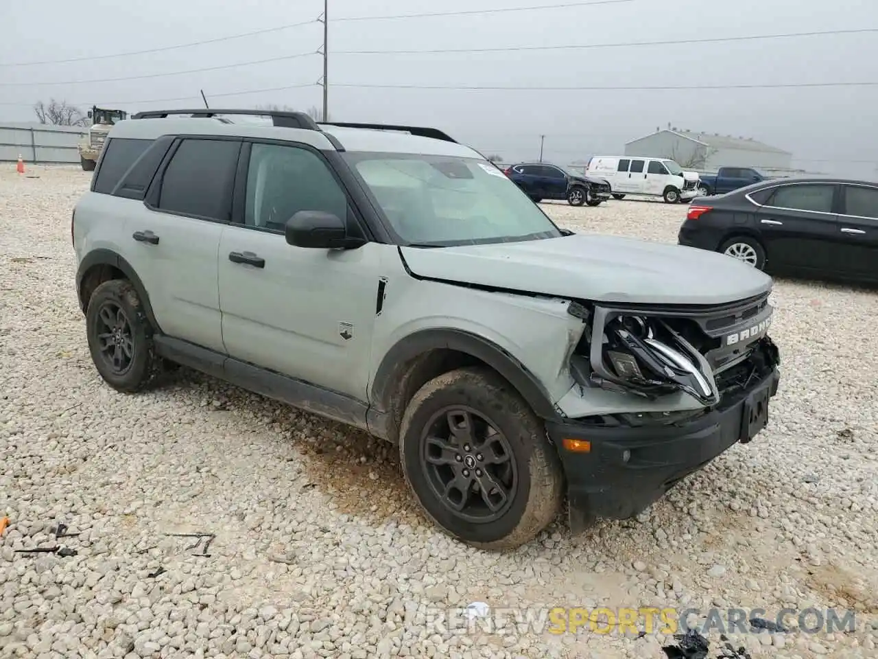 4 Photograph of a damaged car 3FMCR9B60NRD76824 FORD BRONCO 2022