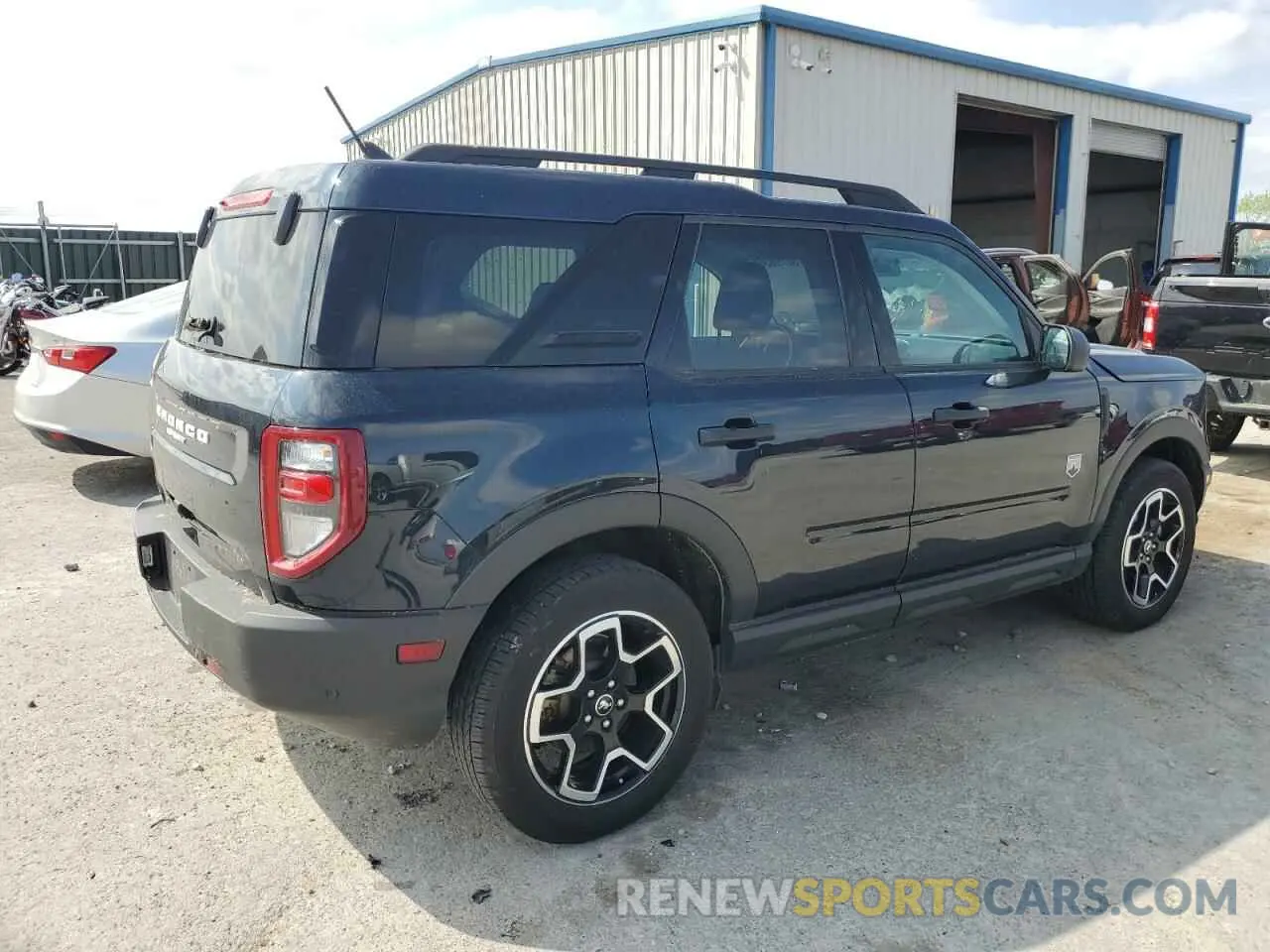3 Photograph of a damaged car 3FMCR9B61NRD02280 FORD BRONCO 2022