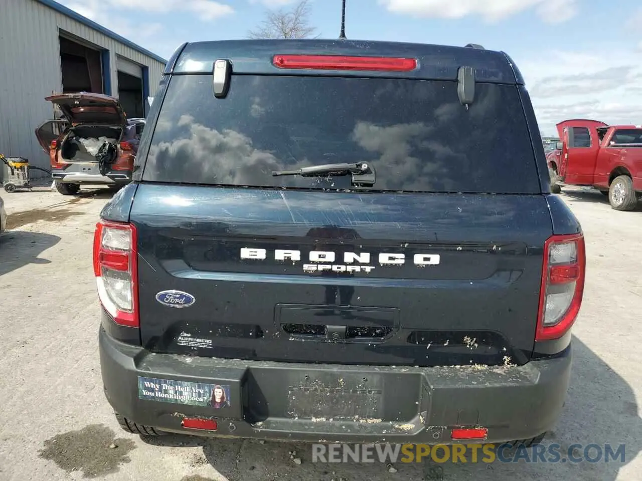 6 Photograph of a damaged car 3FMCR9B61NRD02280 FORD BRONCO 2022