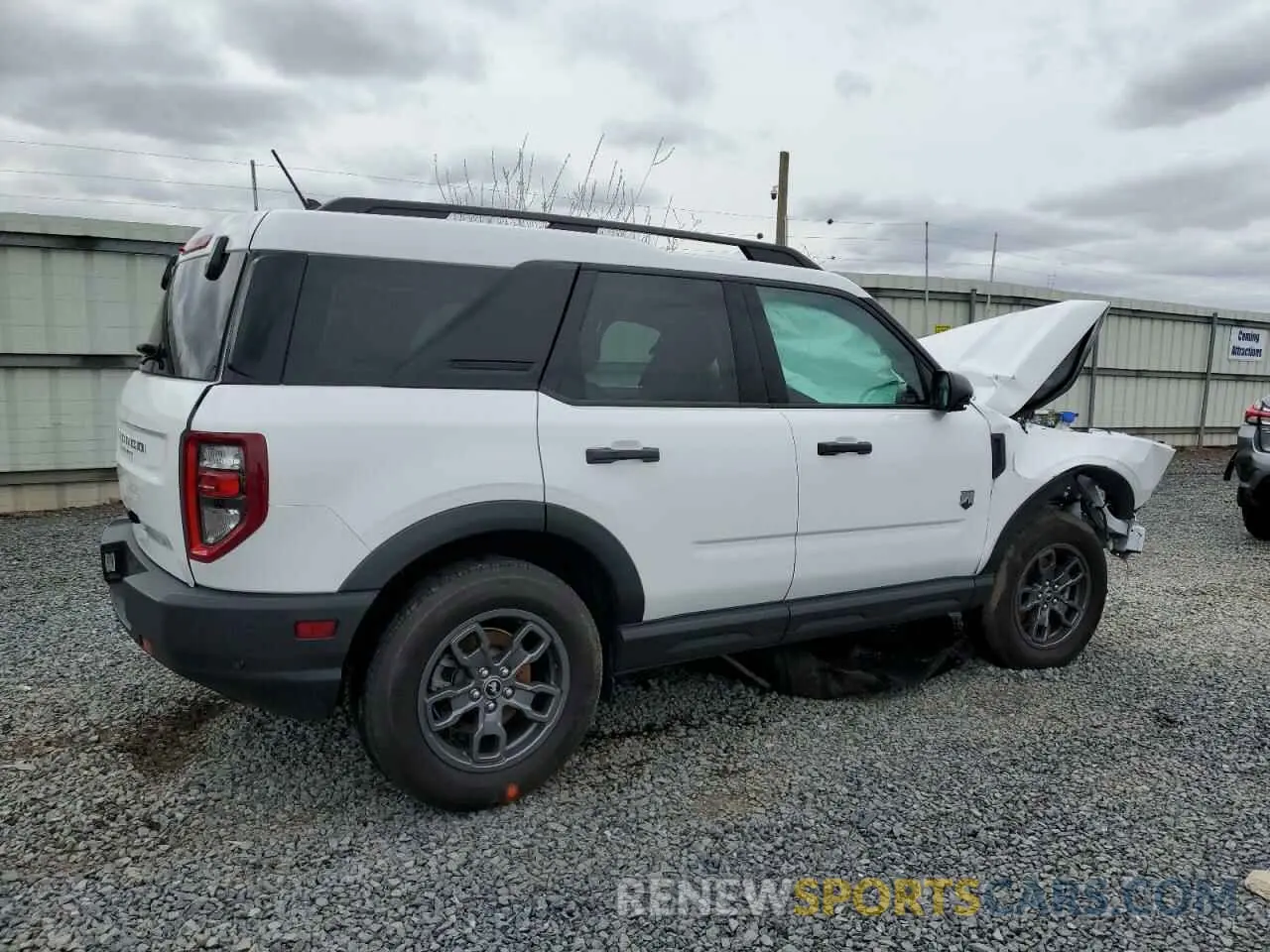 3 Photograph of a damaged car 3FMCR9B61NRD06653 FORD BRONCO 2022