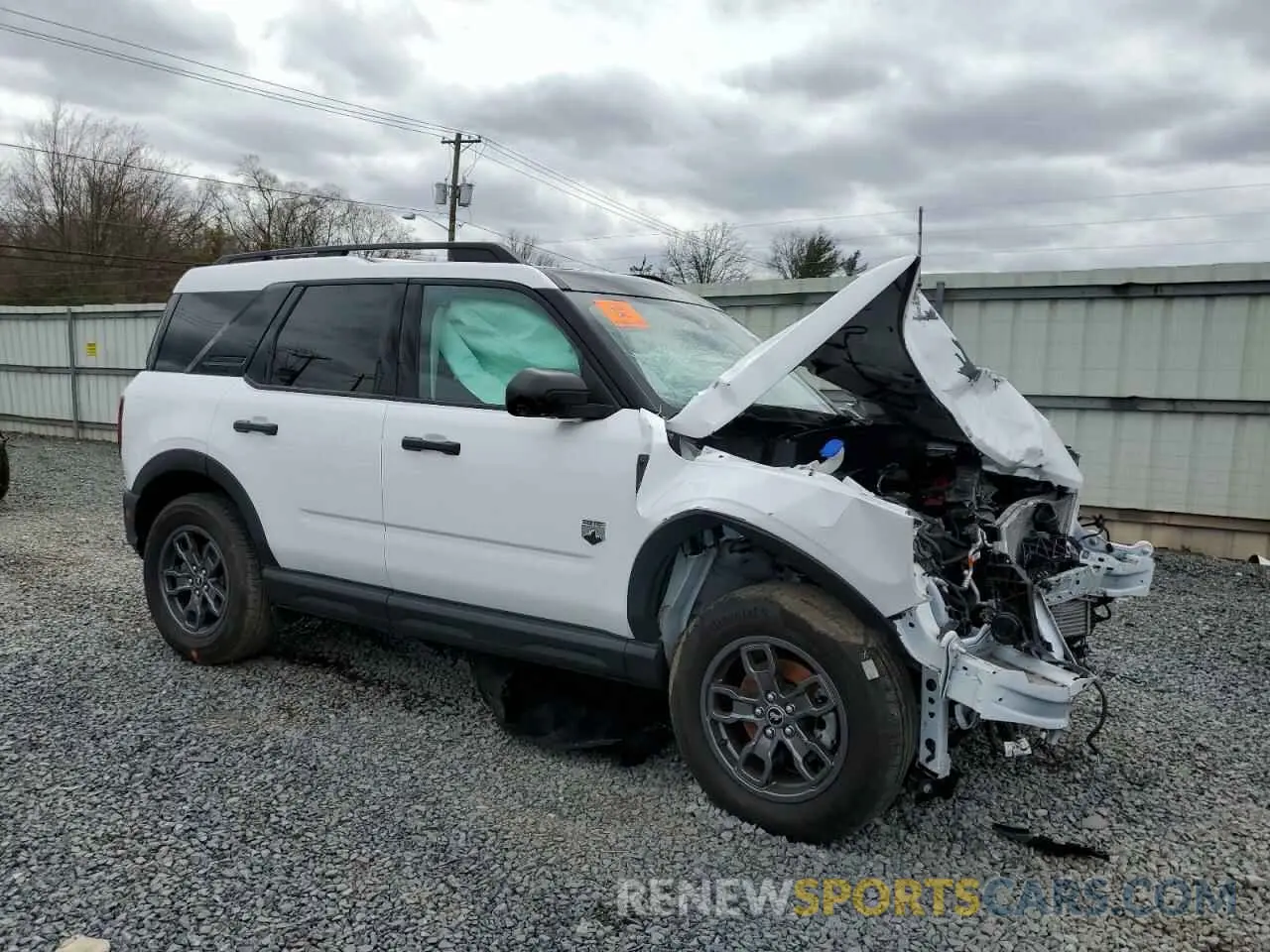 4 Photograph of a damaged car 3FMCR9B61NRD06653 FORD BRONCO 2022