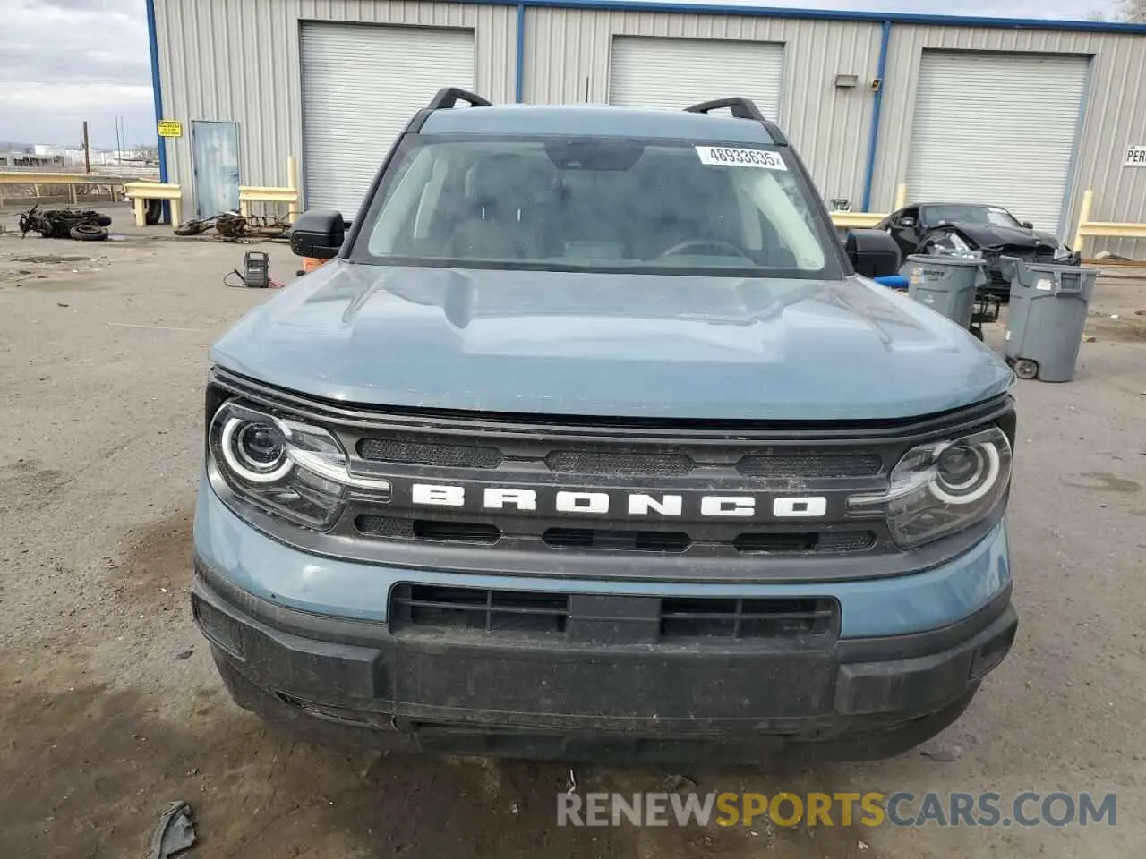 5 Photograph of a damaged car 3FMCR9B61NRD53021 FORD BRONCO 2022