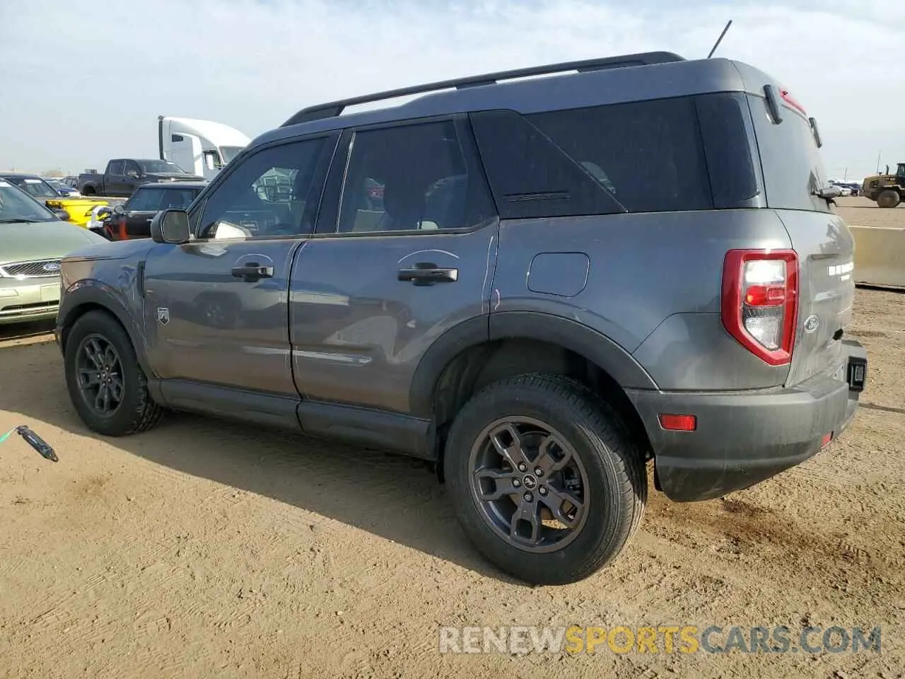 2 Photograph of a damaged car 3FMCR9B61NRD76489 FORD BRONCO 2022