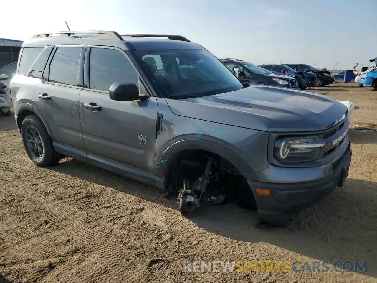 4 Photograph of a damaged car 3FMCR9B61NRD76489 FORD BRONCO 2022