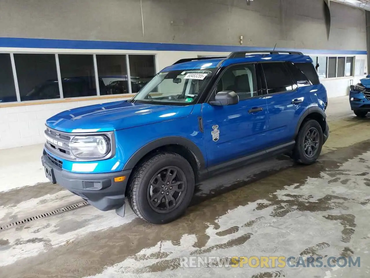 1 Photograph of a damaged car 3FMCR9B61NRE05425 FORD BRONCO 2022