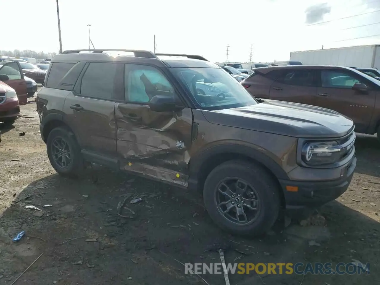 4 Photograph of a damaged car 3FMCR9B61NRE16263 FORD BRONCO 2022
