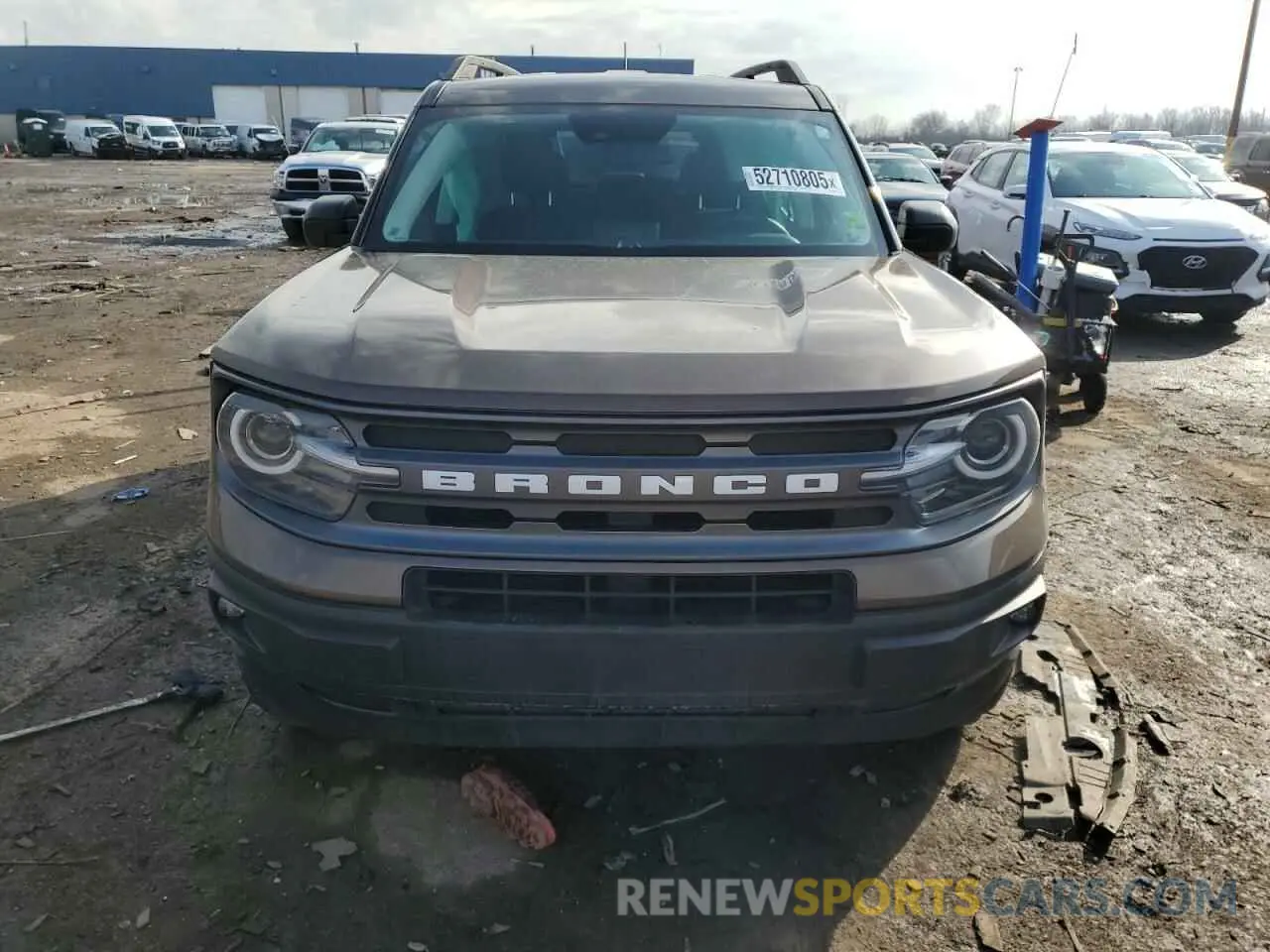 5 Photograph of a damaged car 3FMCR9B61NRE16263 FORD BRONCO 2022