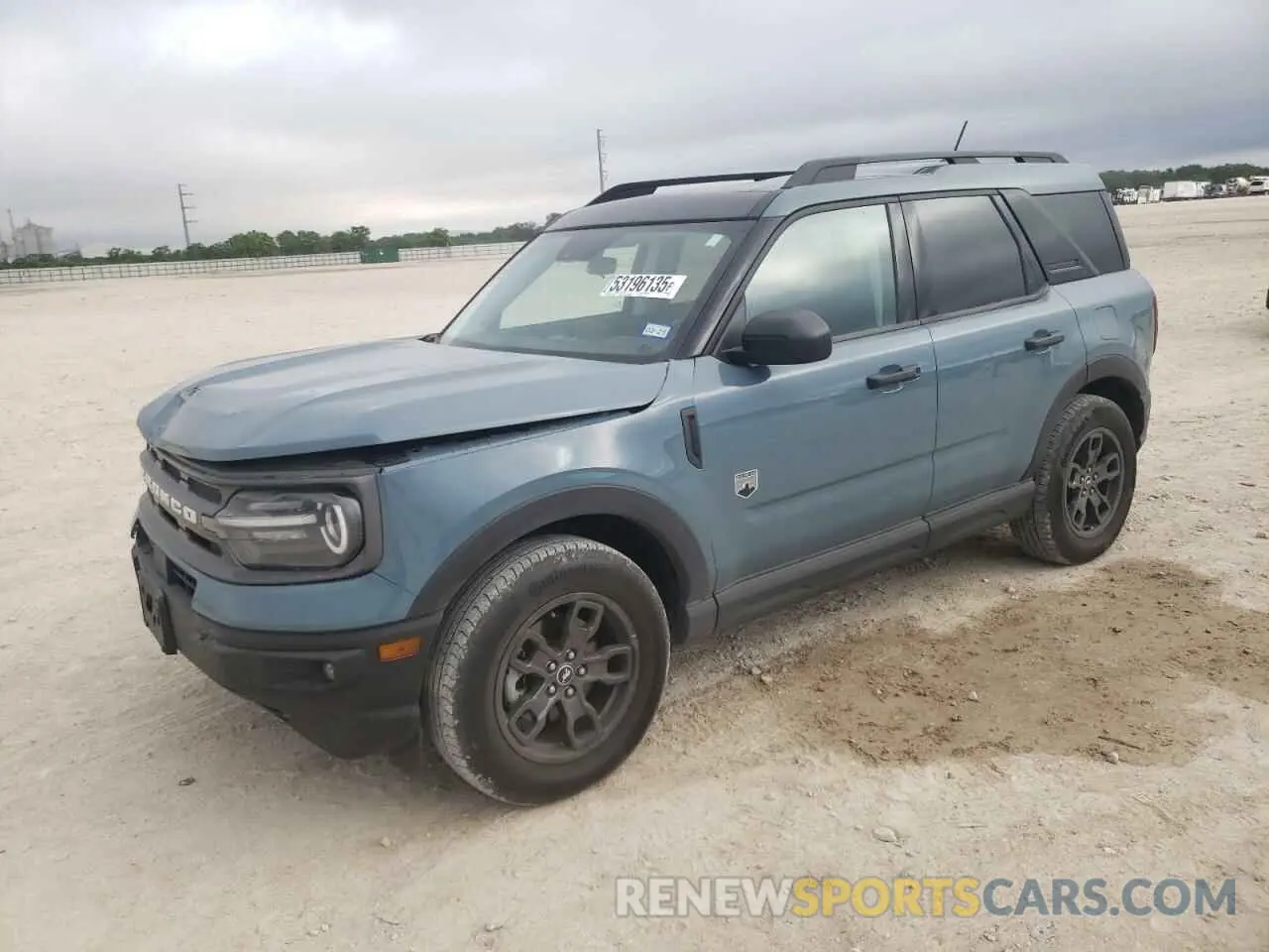 1 Photograph of a damaged car 3FMCR9B62NRD16351 FORD BRONCO 2022