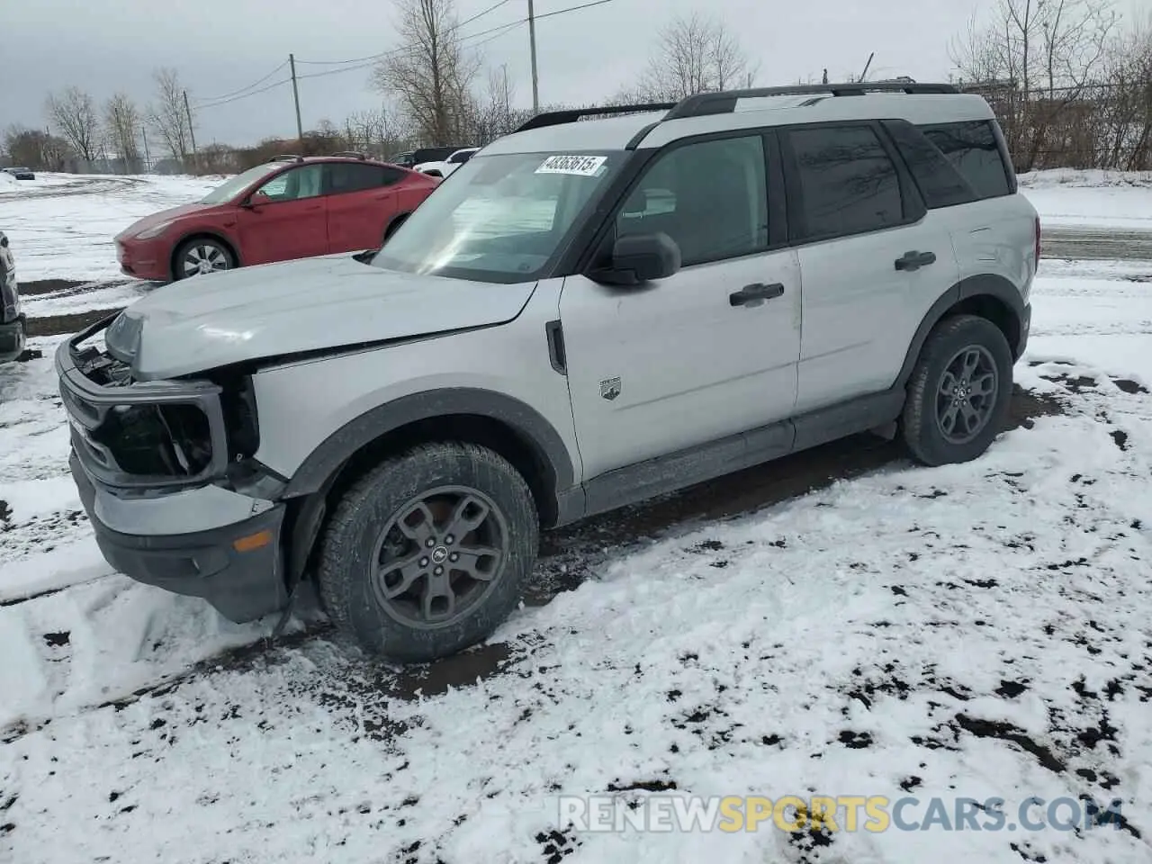 1 Photograph of a damaged car 3FMCR9B62NRD29908 FORD BRONCO 2022