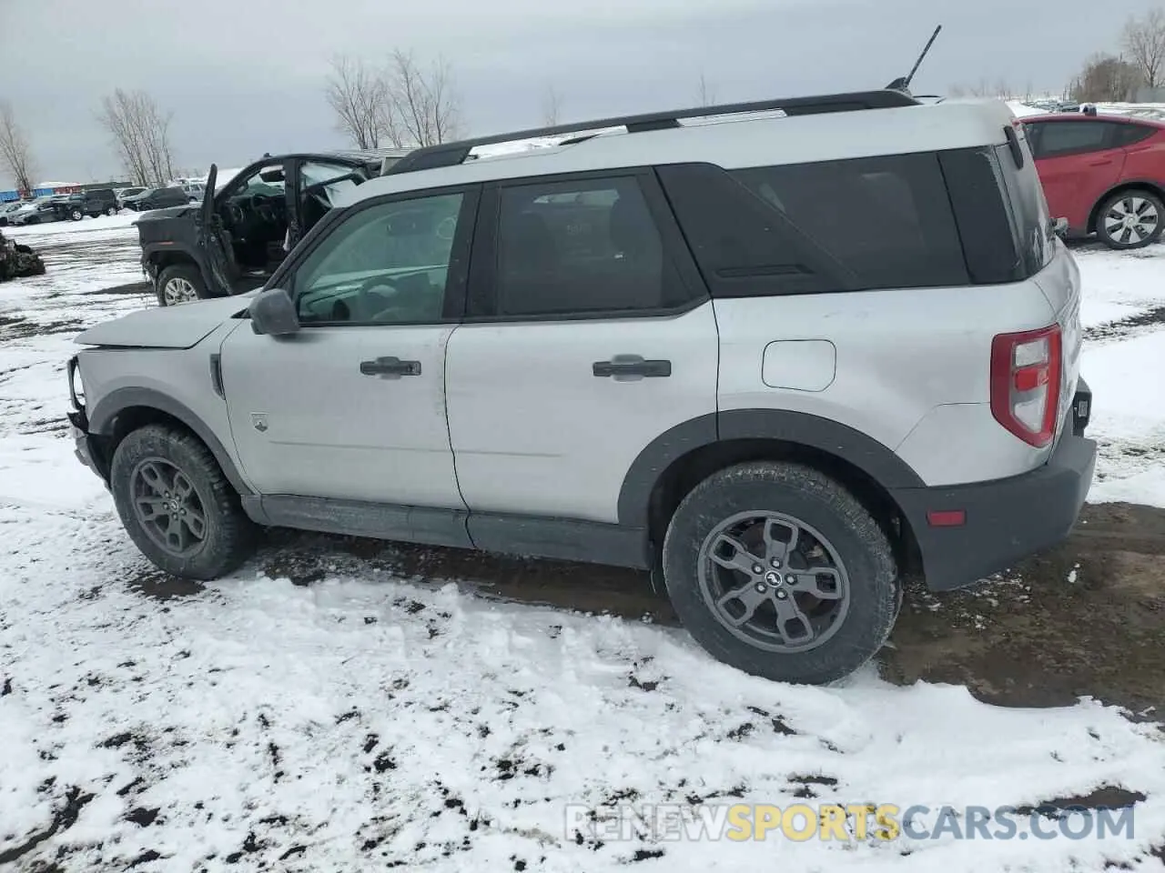 2 Photograph of a damaged car 3FMCR9B62NRD29908 FORD BRONCO 2022