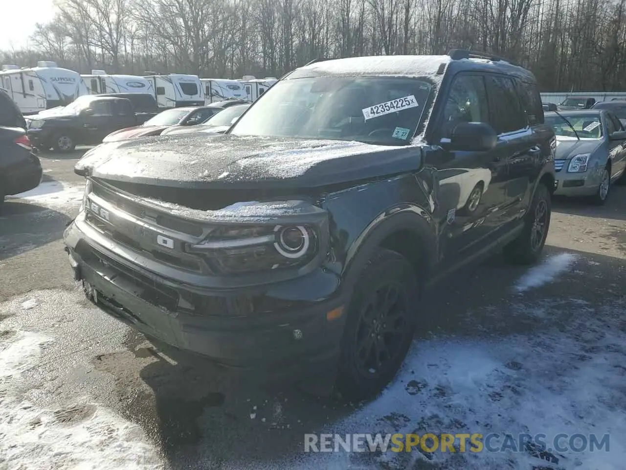 1 Photograph of a damaged car 3FMCR9B62NRD32503 FORD BRONCO 2022