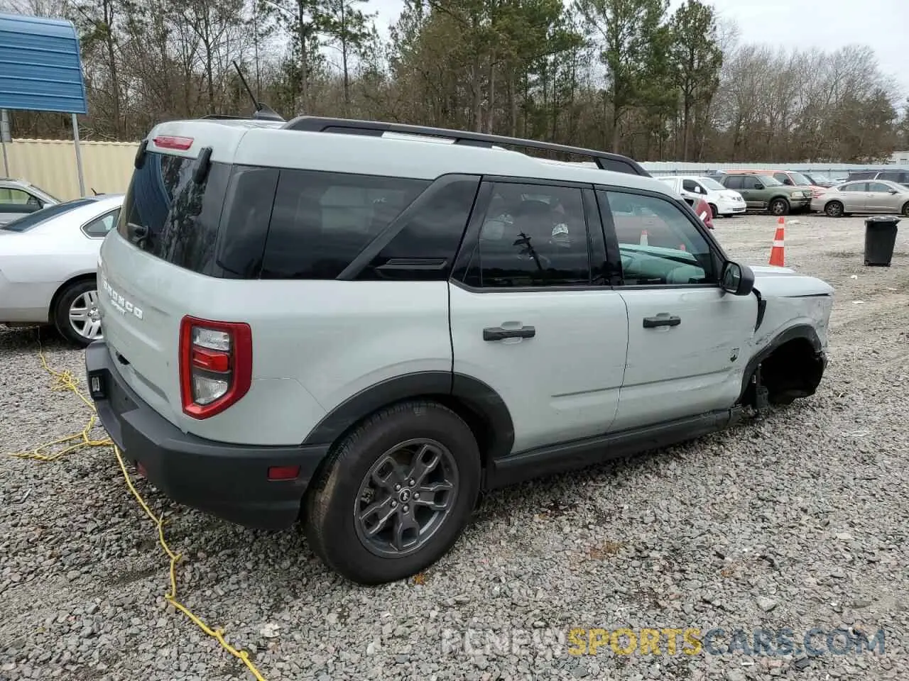 3 Photograph of a damaged car 3FMCR9B62NRD93544 FORD BRONCO 2022