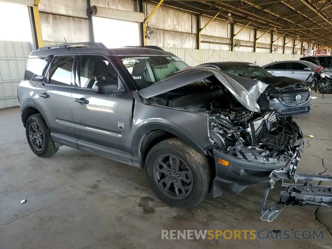 4 Photograph of a damaged car 3FMCR9B62NRE08561 FORD BRONCO 2022