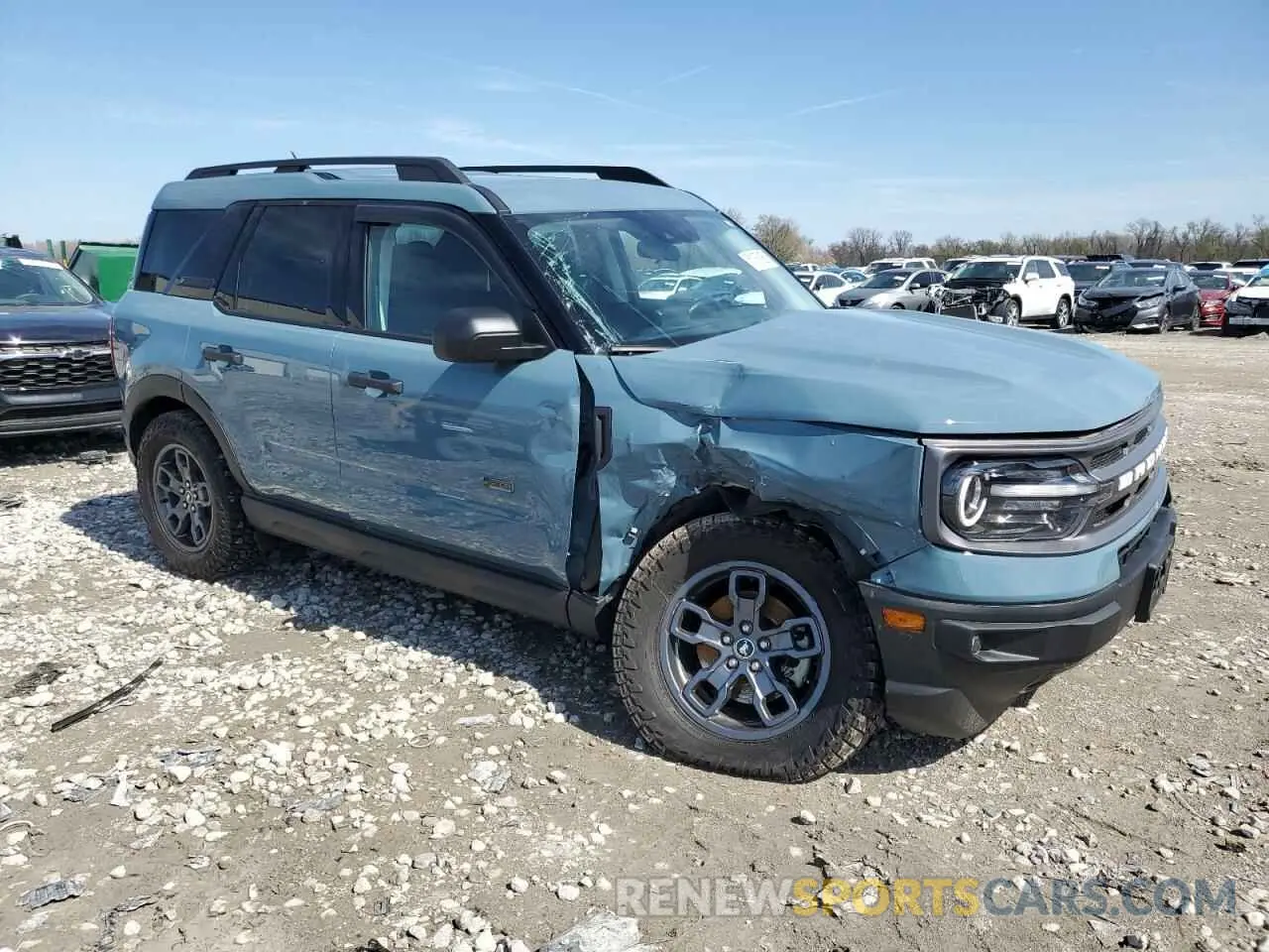 4 Photograph of a damaged car 3FMCR9B62NRE17454 FORD BRONCO 2022