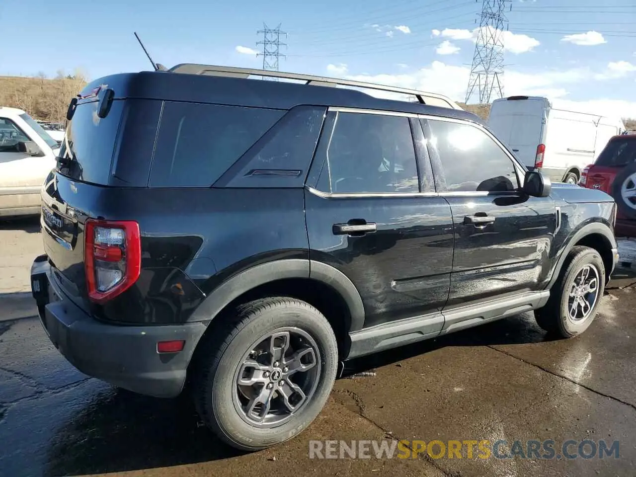 3 Photograph of a damaged car 3FMCR9B63NRD78843 FORD BRONCO 2022