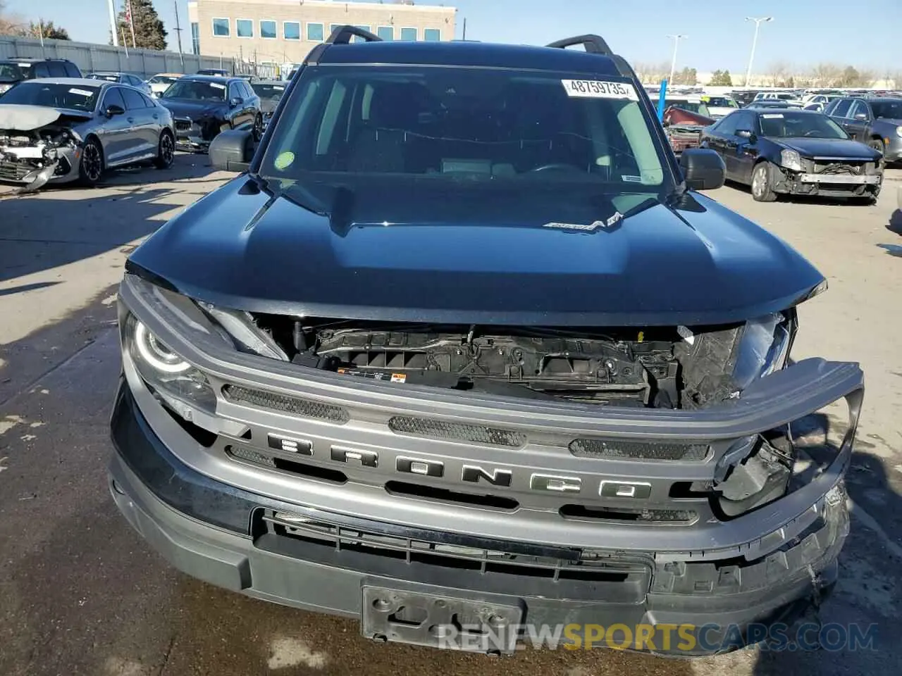 5 Photograph of a damaged car 3FMCR9B63NRD78843 FORD BRONCO 2022
