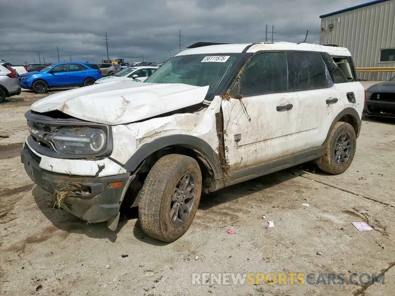 1 Photograph of a damaged car 3FMCR9B63NRE05300 FORD BRONCO 2022