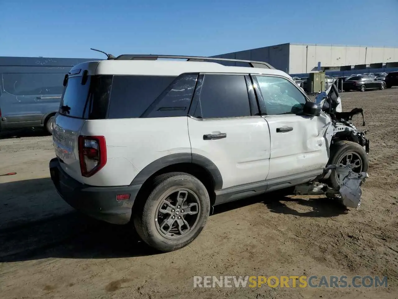 3 Photograph of a damaged car 3FMCR9B64NRD37184 FORD BRONCO 2022