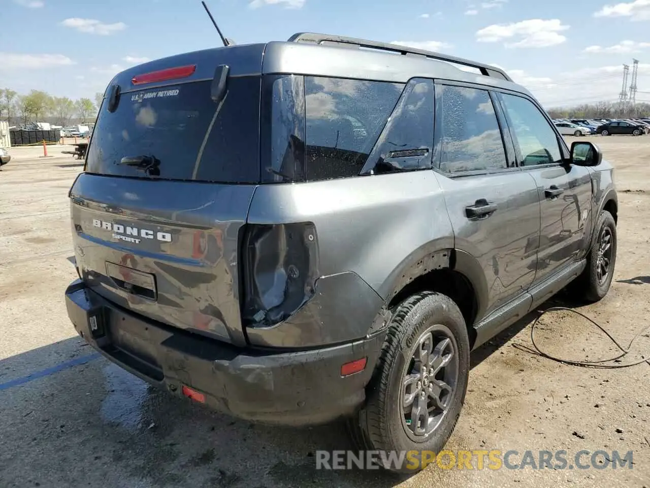 3 Photograph of a damaged car 3FMCR9B64NRD40652 FORD BRONCO 2022