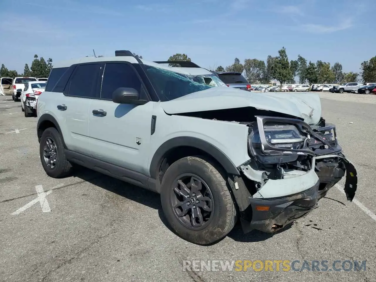 4 Photograph of a damaged car 3FMCR9B64NRD40800 FORD BRONCO 2022