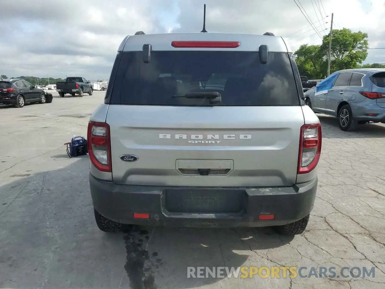 6 Photograph of a damaged car 3FMCR9B64NRE02549 FORD BRONCO 2022