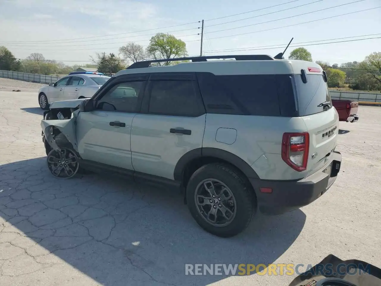 2 Photograph of a damaged car 3FMCR9B64NRE04995 FORD BRONCO 2022