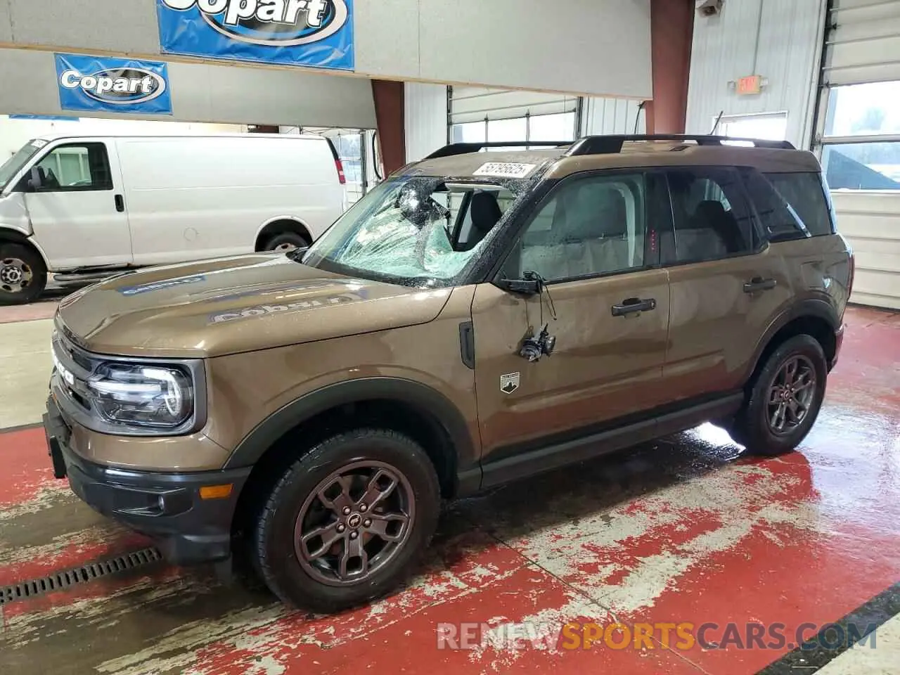 1 Photograph of a damaged car 3FMCR9B65NRD12844 FORD BRONCO 2022