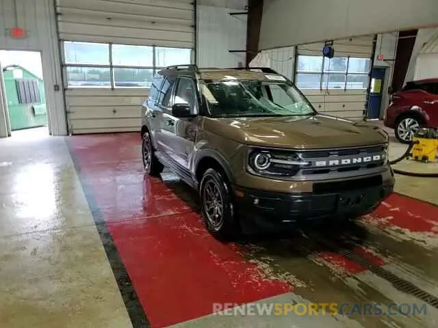 14 Photograph of a damaged car 3FMCR9B65NRD12844 FORD BRONCO 2022