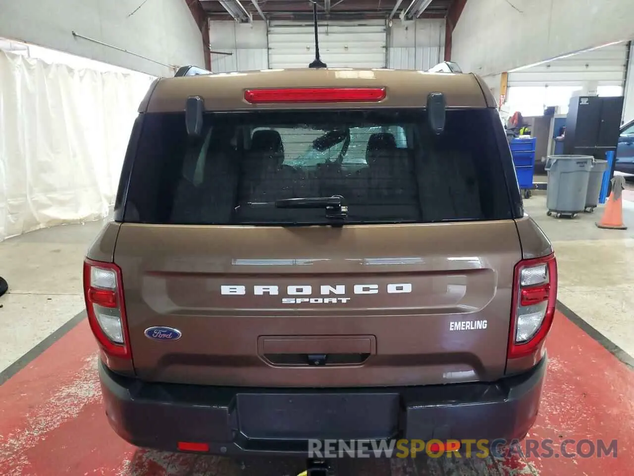 6 Photograph of a damaged car 3FMCR9B65NRD12844 FORD BRONCO 2022