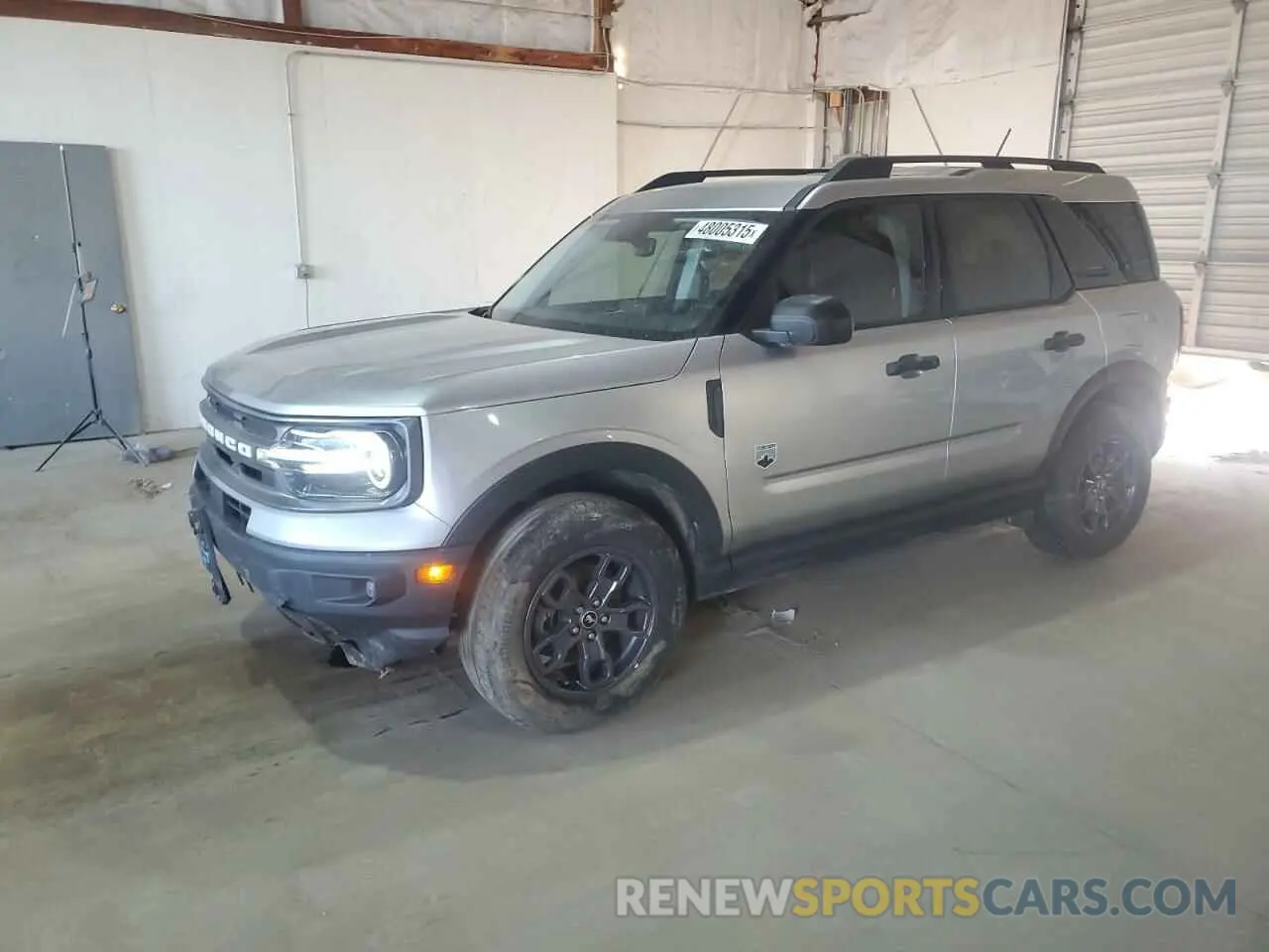 1 Photograph of a damaged car 3FMCR9B65NRD51885 FORD BRONCO 2022