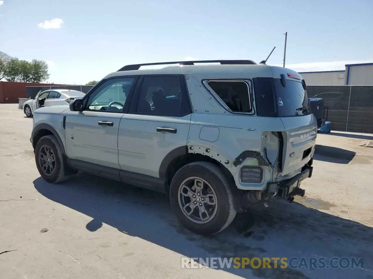2 Photograph of a damaged car 3FMCR9B65NRE18596 FORD BRONCO 2022