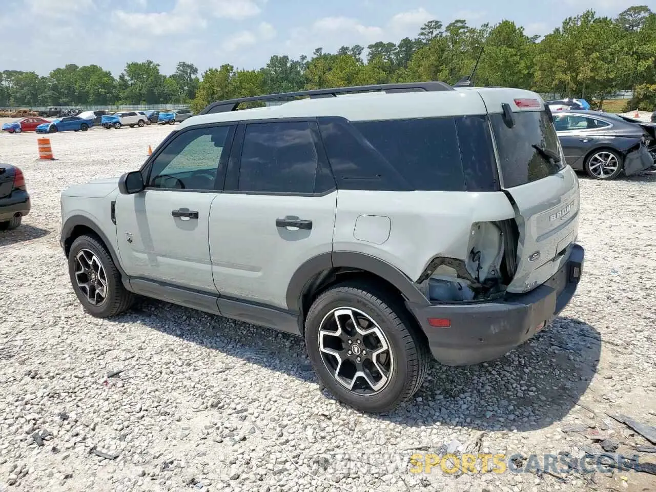 2 Photograph of a damaged car 3FMCR9B66NRD03313 FORD BRONCO 2022