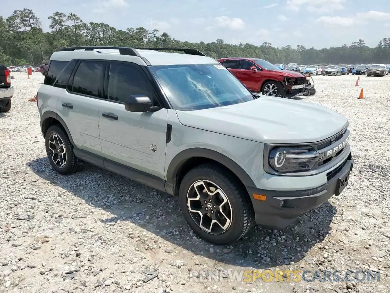 4 Photograph of a damaged car 3FMCR9B66NRD03313 FORD BRONCO 2022