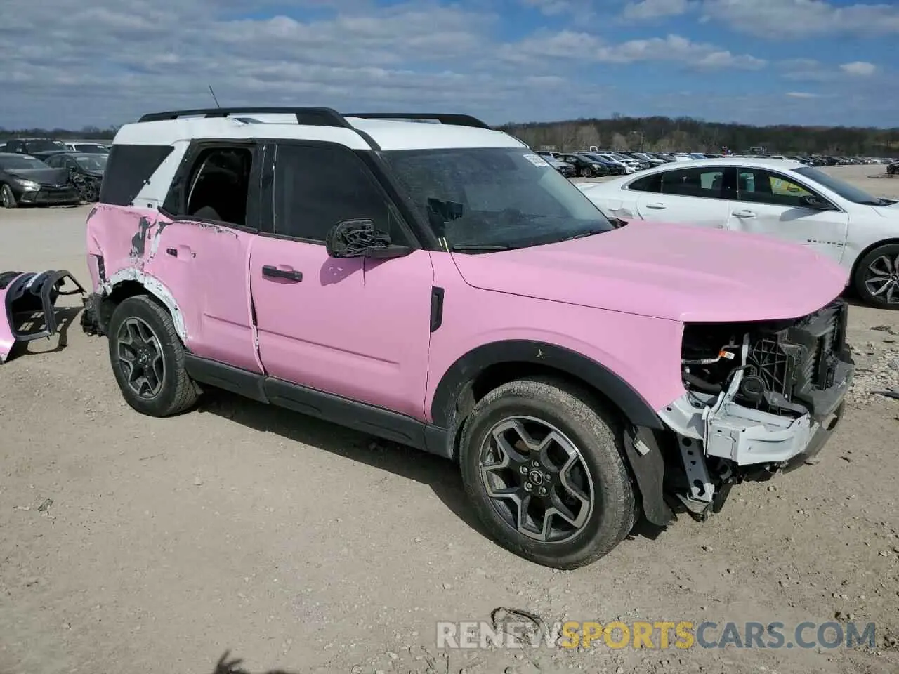 4 Photograph of a damaged car 3FMCR9B66NRD15476 FORD BRONCO 2022