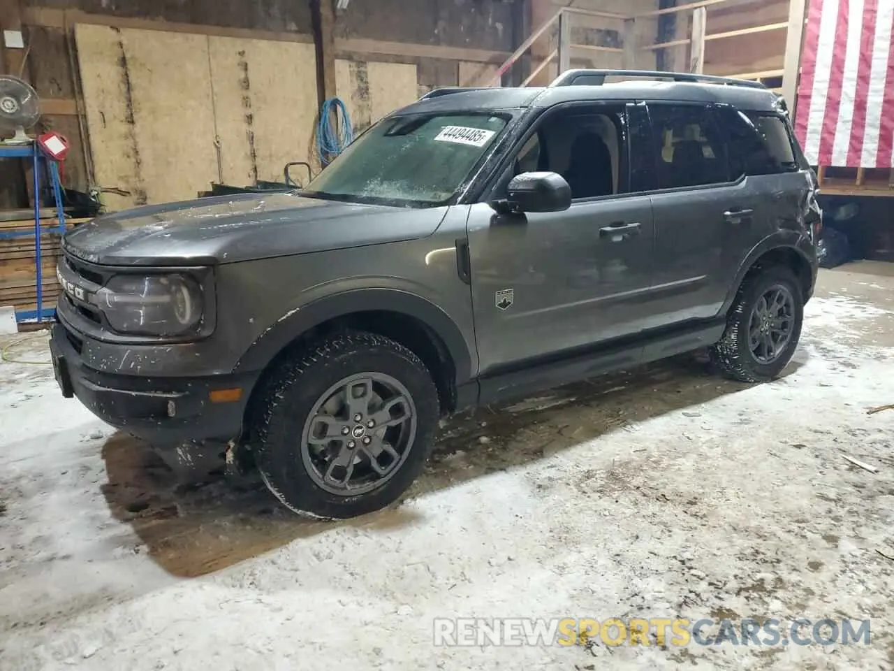 1 Photograph of a damaged car 3FMCR9B66NRD29717 FORD BRONCO 2022