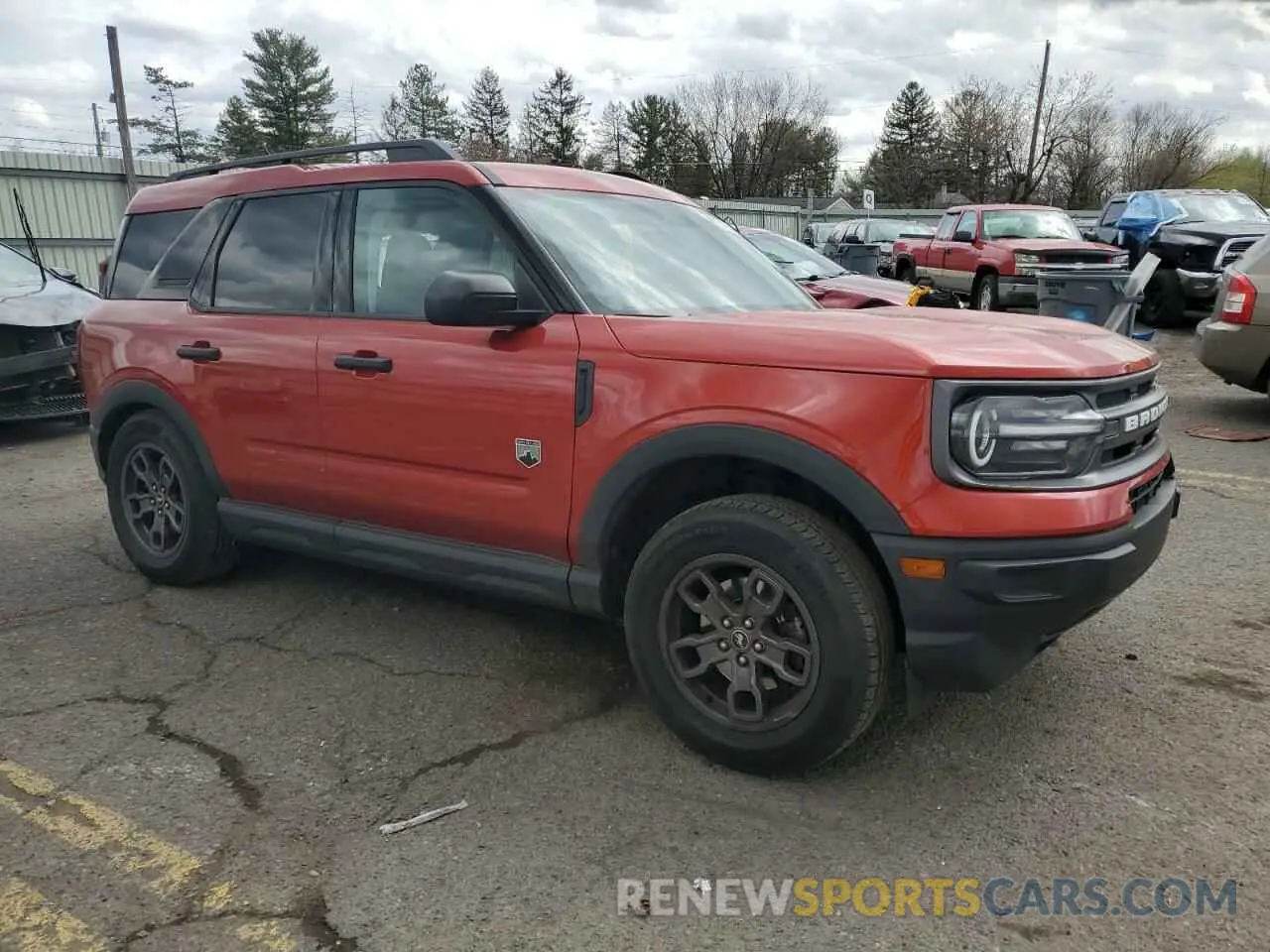 4 Photograph of a damaged car 3FMCR9B66NRD46629 FORD BRONCO 2022
