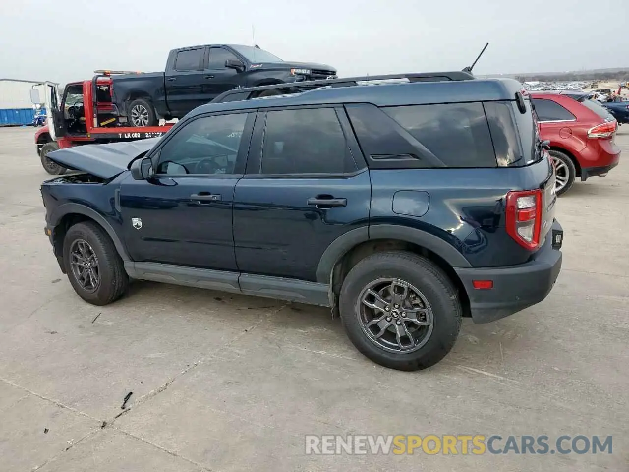 2 Photograph of a damaged car 3FMCR9B66NRE09003 FORD BRONCO 2022