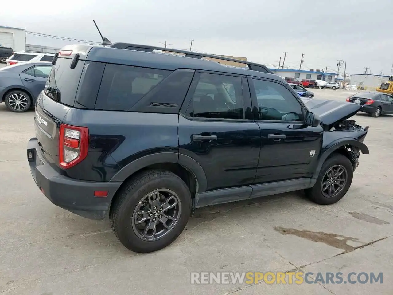 3 Photograph of a damaged car 3FMCR9B66NRE09003 FORD BRONCO 2022