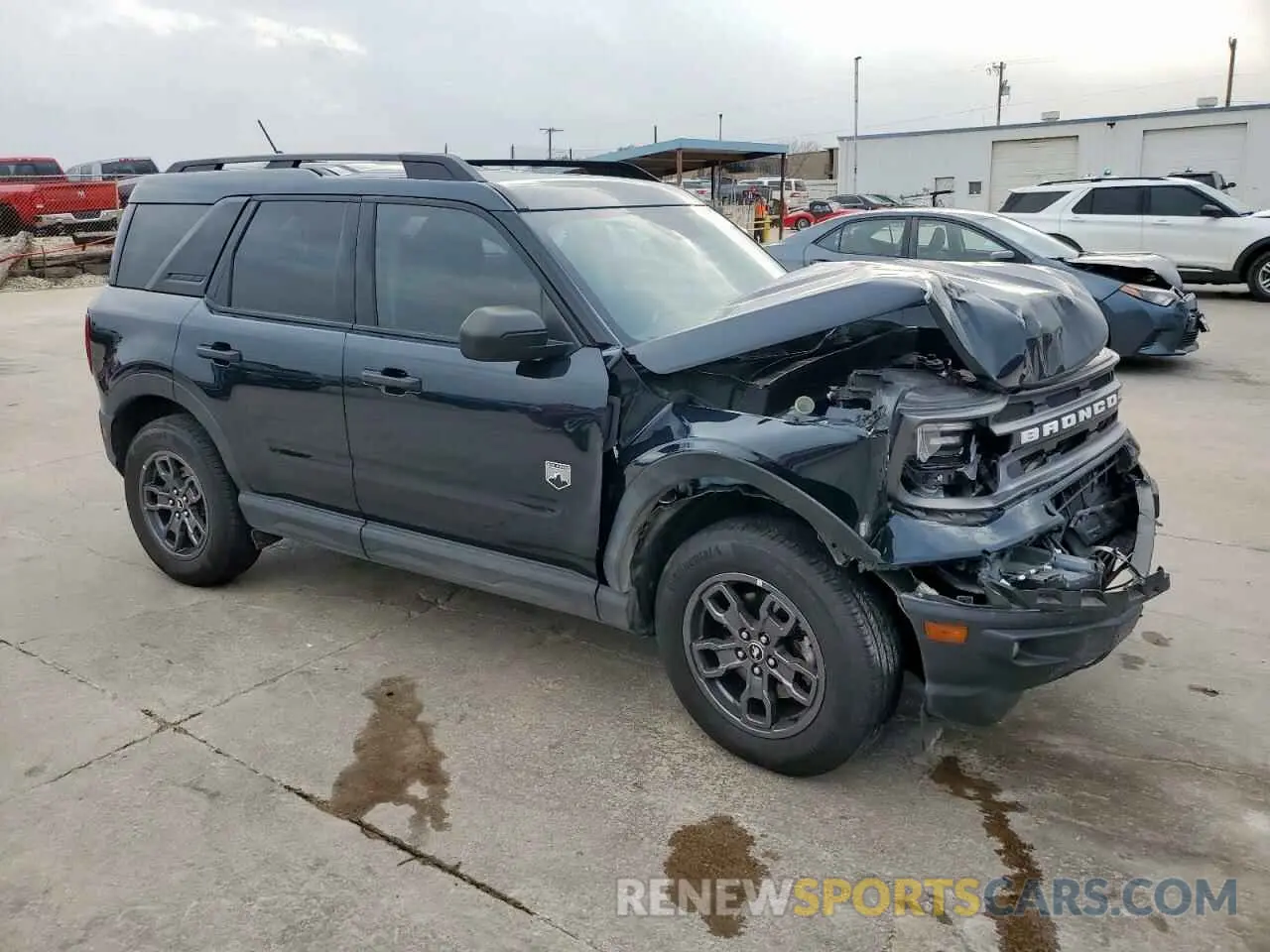 4 Photograph of a damaged car 3FMCR9B66NRE09003 FORD BRONCO 2022