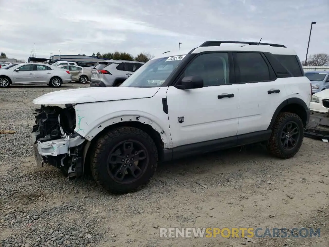 1 Photograph of a damaged car 3FMCR9B67NRD10447 FORD BRONCO 2022
