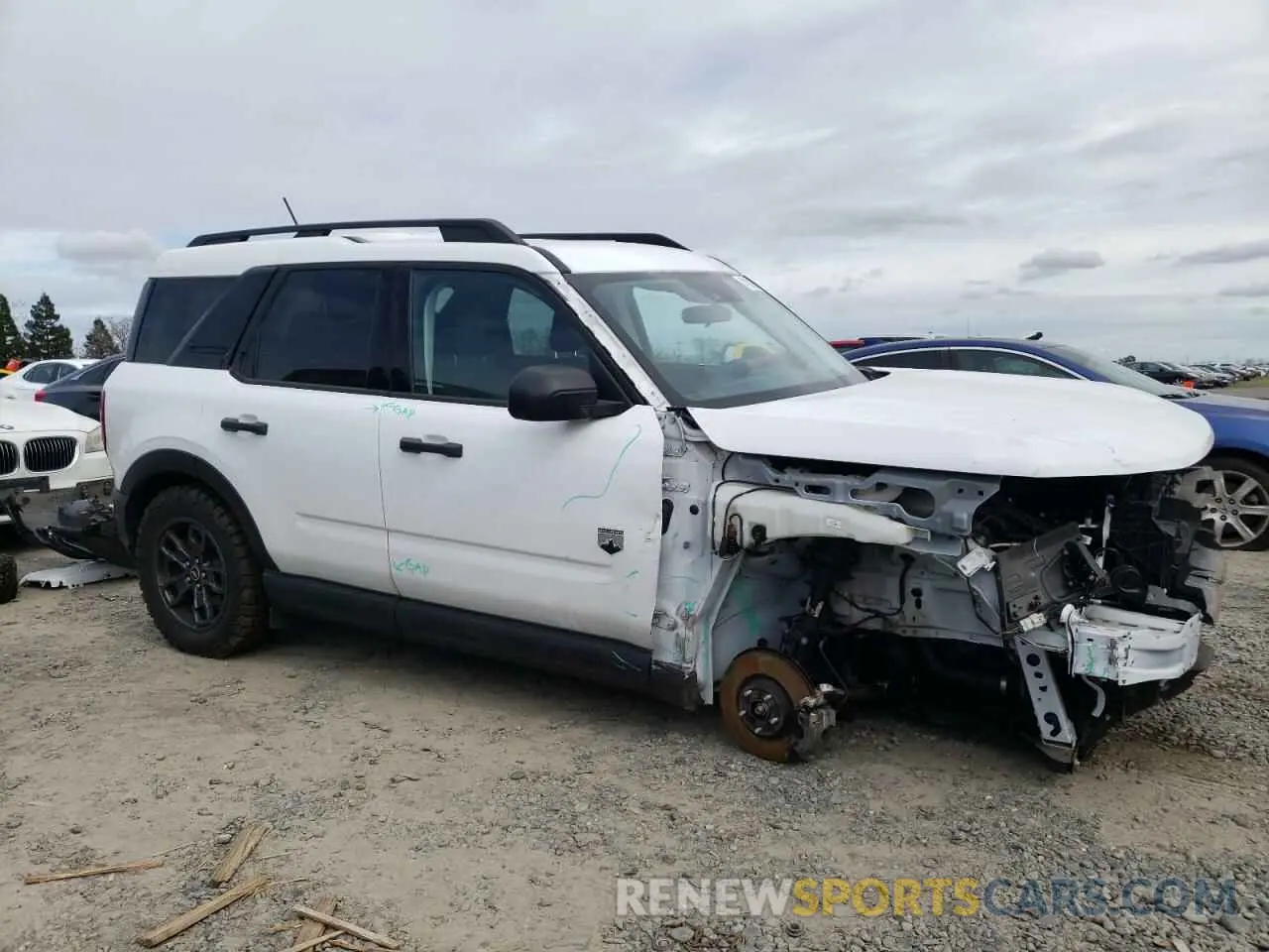 4 Photograph of a damaged car 3FMCR9B67NRD10447 FORD BRONCO 2022